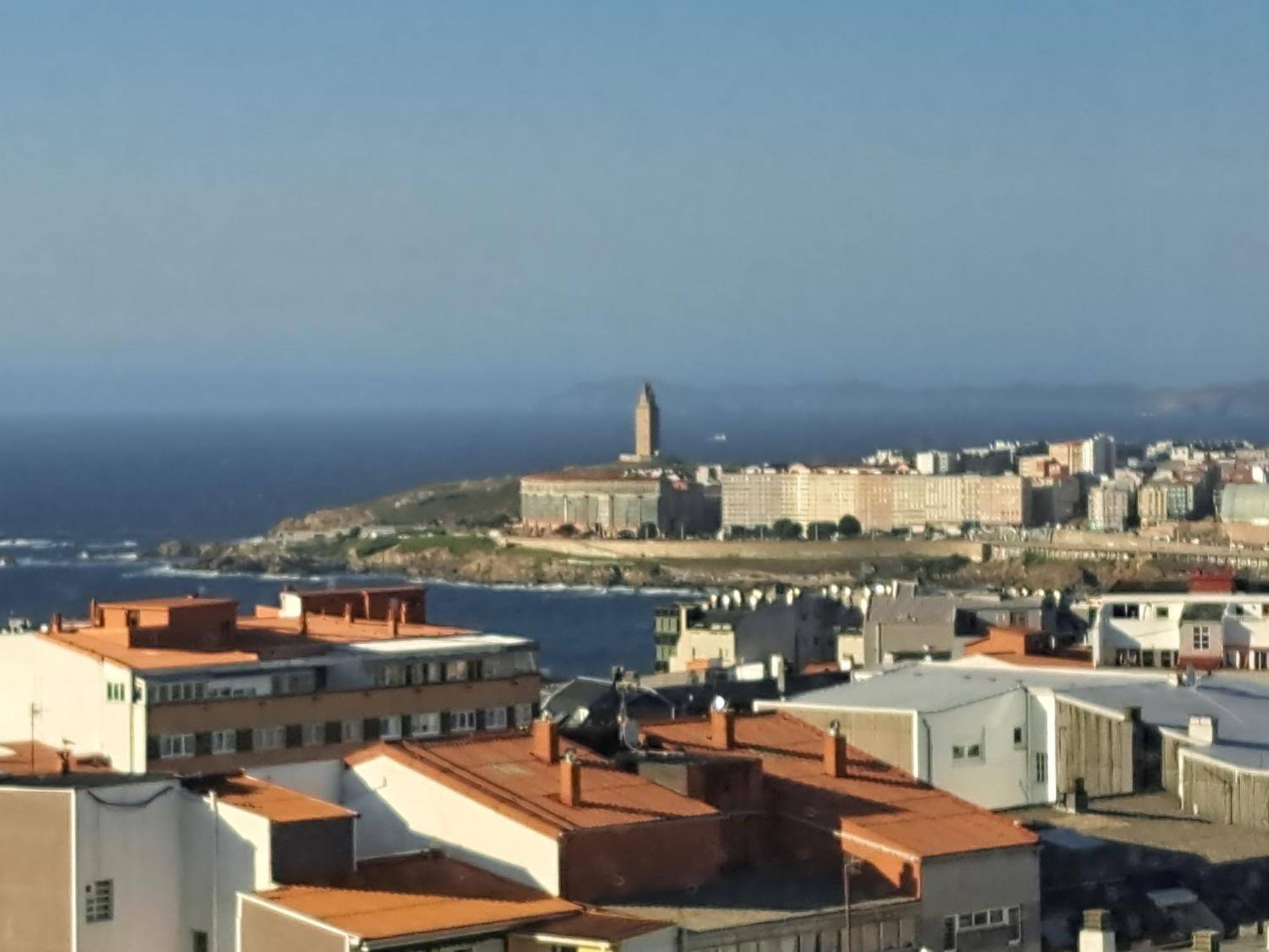 Encantador Y Con Vistas Al Mar A Coruña Εξωτερικό φωτογραφία